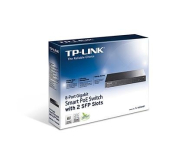 TP-LINK SL2210P switch 8x1GB 2xSFP PoE - 207947 - zdjęcie 3